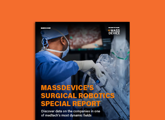 Massdevice’s Surgical Robotics Special Report